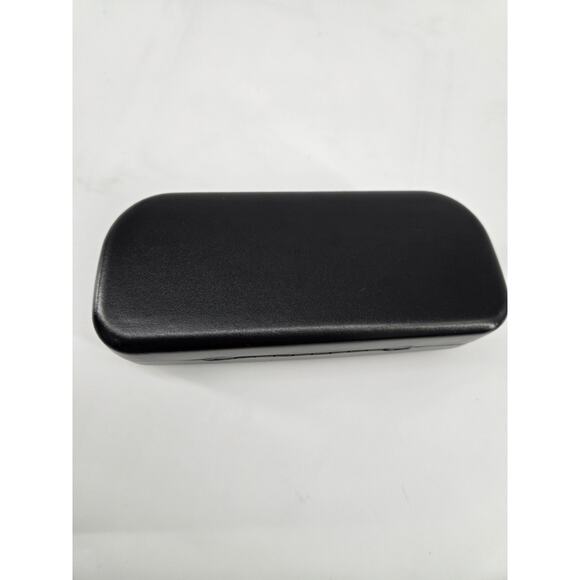 Coach Glasses Case New York Black Leather Hard Clamshell 6" - Picture 10 of 15
